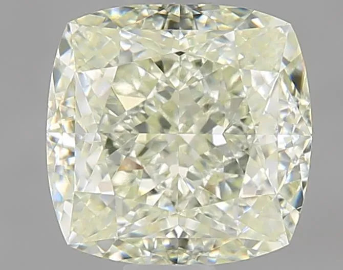 1.58ct Cushion brilliant Natural Diamond (Colour Very Light Green, Clarity VS1, GIA Certified)