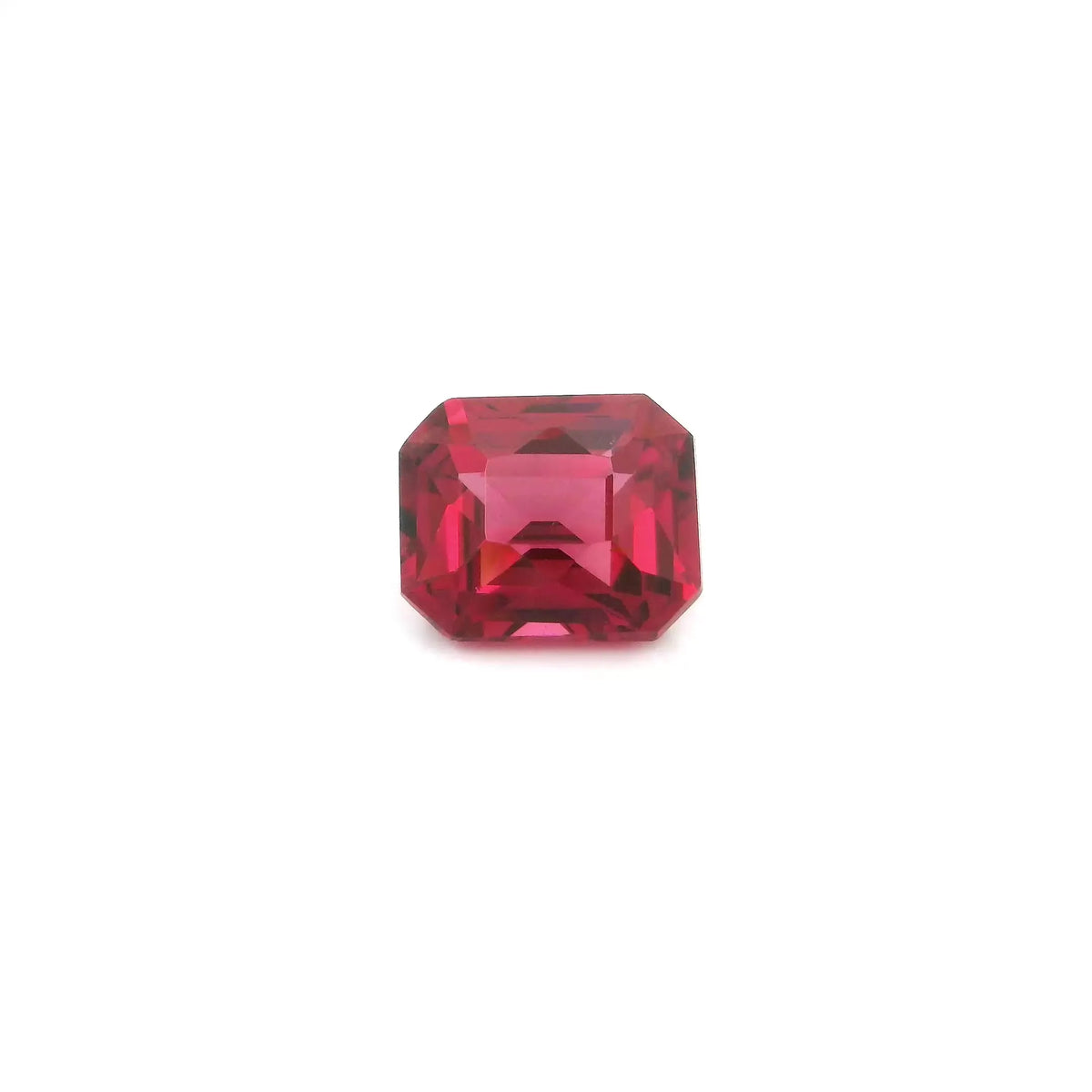 1.58ct Octagonal Natural Garnet (Colour Pink, Clarity Eye Clean, Cut Faceted)
