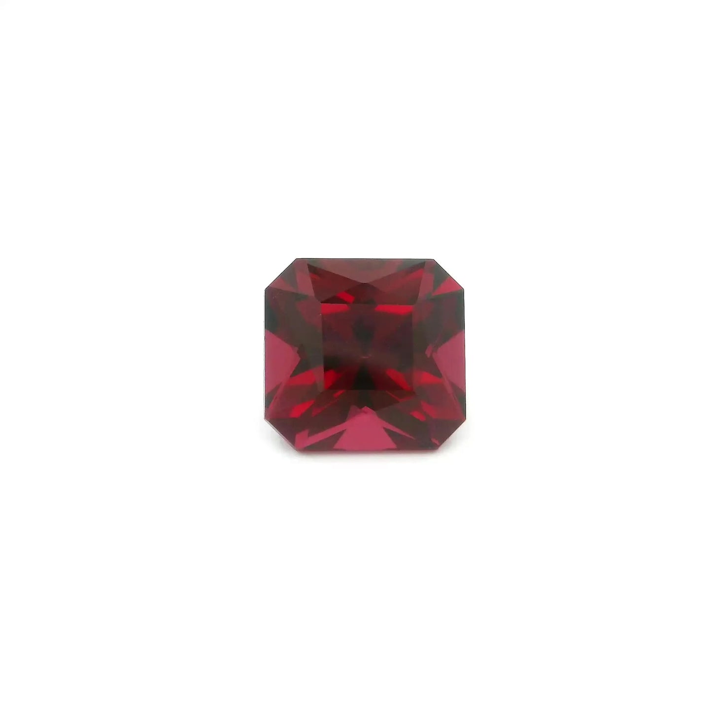 1.58ct Octagonal Natural Garnet (Colour Red, Clarity Eye Clean, Cut Faceted)