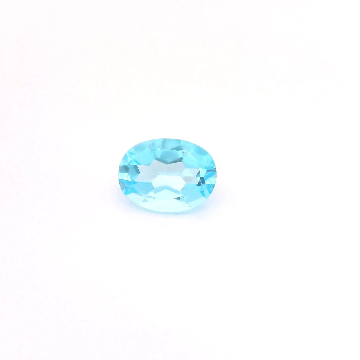 1.59ct Oval Natural Topaz (Colour Blue, Clarity Eye Clean, Cut Faceted)