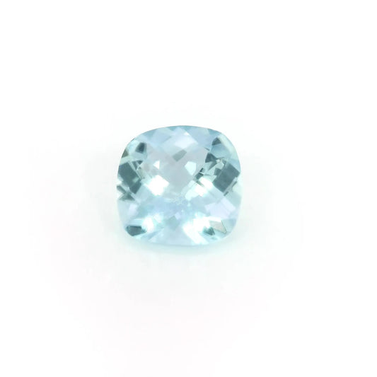 1.60ct Cushion Natural Aquamarine (Colour Blue, Clarity Eye Clean, Cut Faceted)