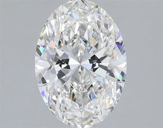 1.60ct Oval Lab Grown Diamond (Colour E, Clarity VS2, IGI Certified)