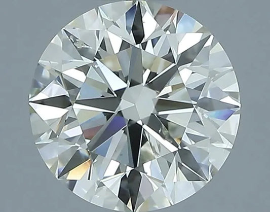 1.62ct Round Natural Diamond (Colour J, Clarity SI1, Cut EX, IGI Certified)