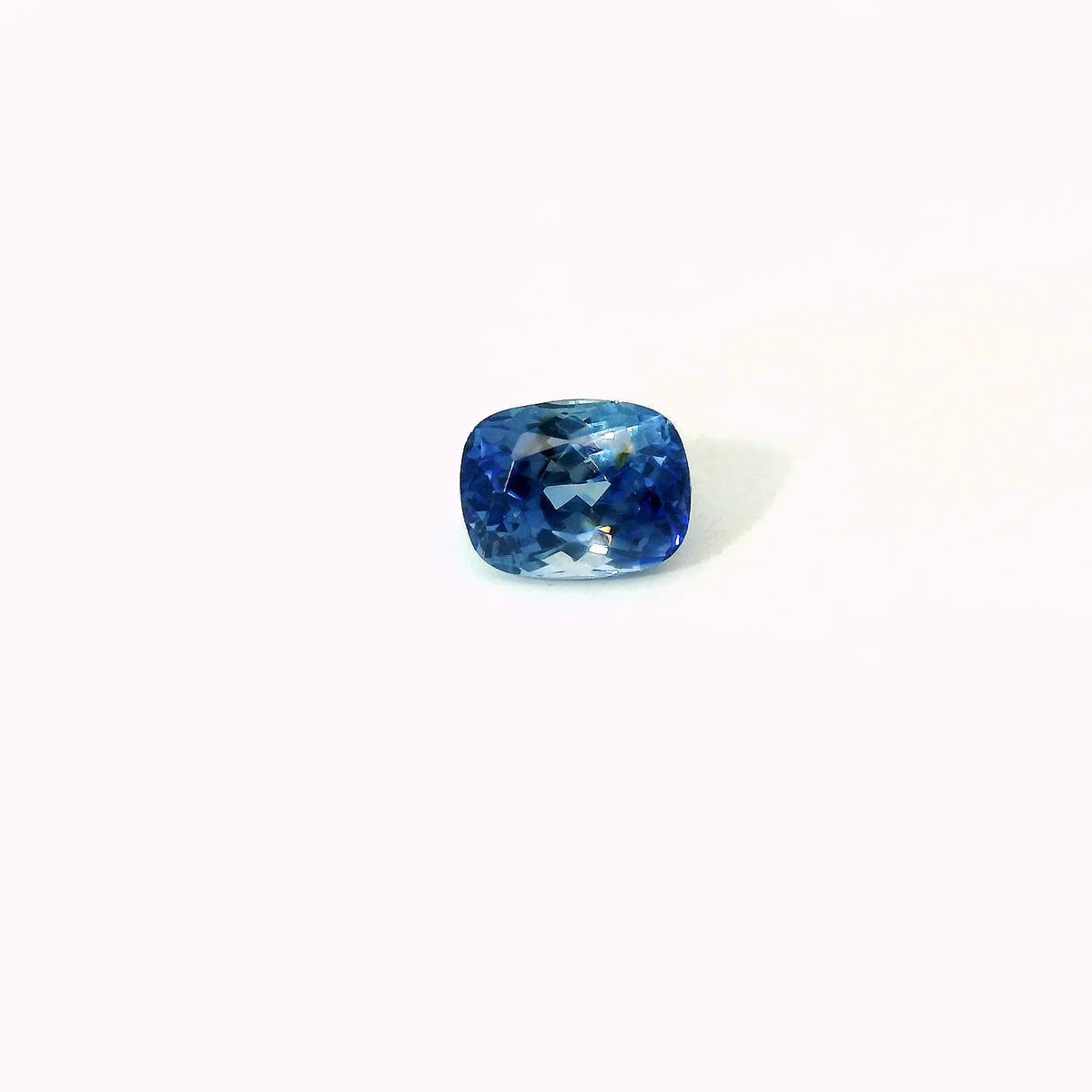 1.64ct Cushion Natural Sapphire (Colour Blue, Clarity Slightly Included, Cut Faceted)
