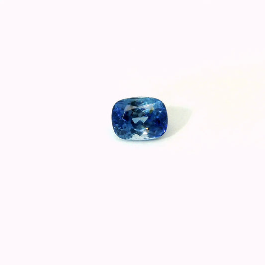 1.64ct Cushion Natural Sapphire (Colour Blue, Clarity Slightly Included, Cut Faceted)