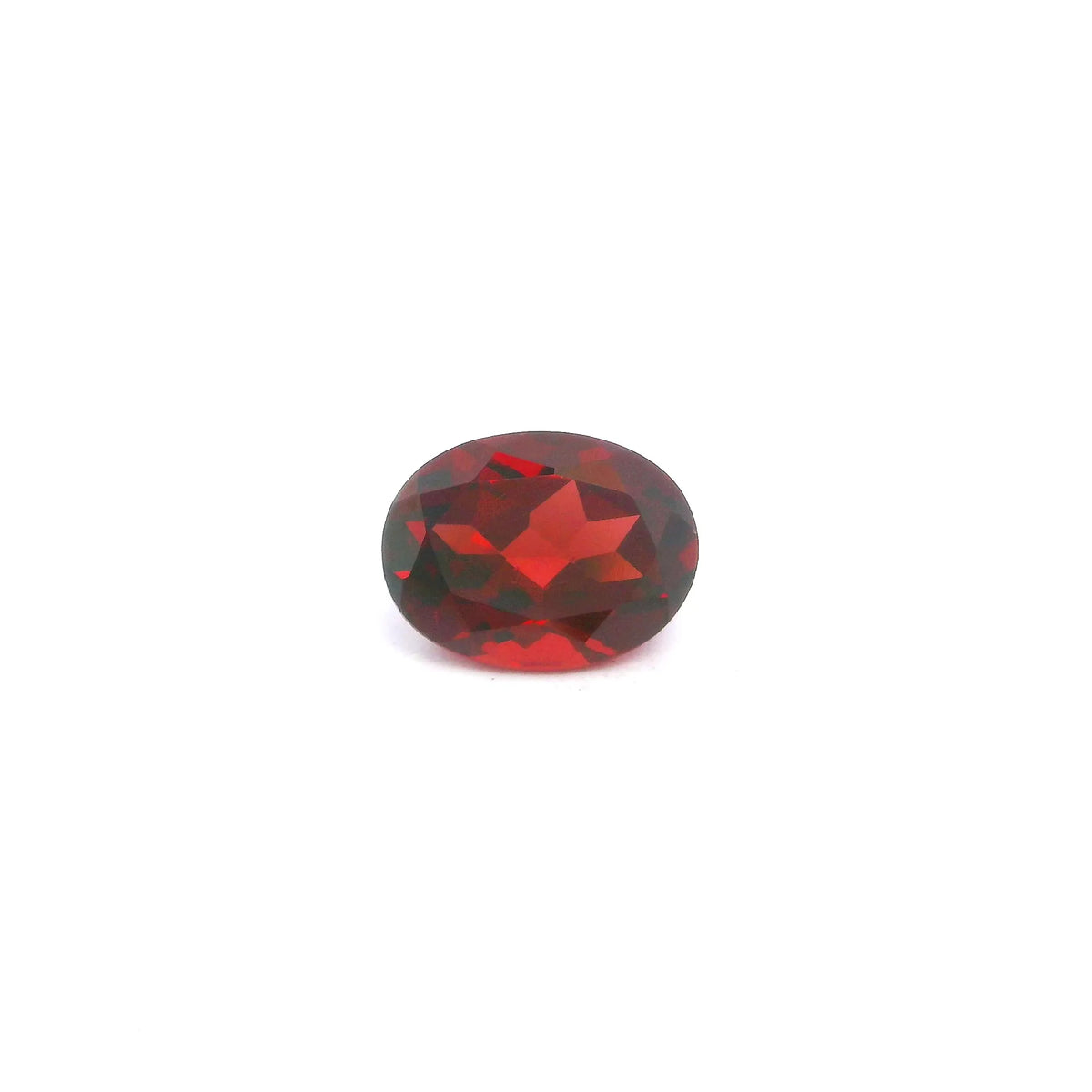 1.64ct Oval Natural Garnet (Colour Red, Clarity Eye Clean, Cut Faceted)