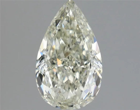 1.69ct Pear Natural Diamond (Colour L, Clarity SI1, GIA Certified)