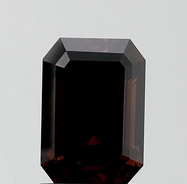 1.70ct Emerald Natural Diamond (Colour Fancy Dark Brown, Clarity VS2, GIA Certified)