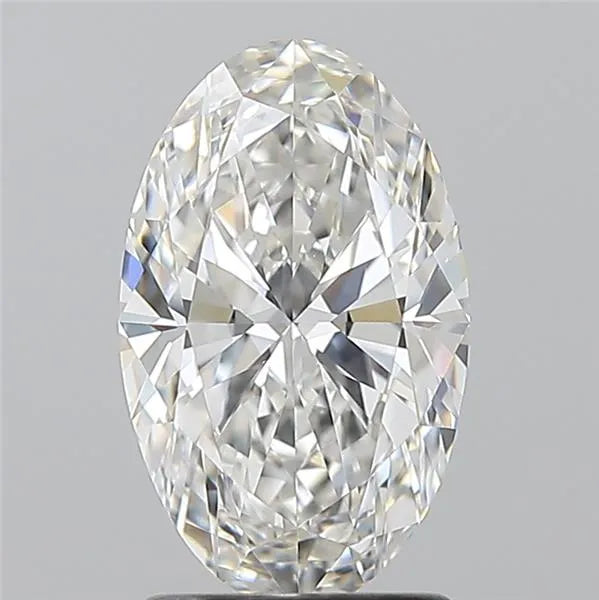 1.70ct Oval Natural Diamond (Colour F, Clarity VVS2, GIA Certified)