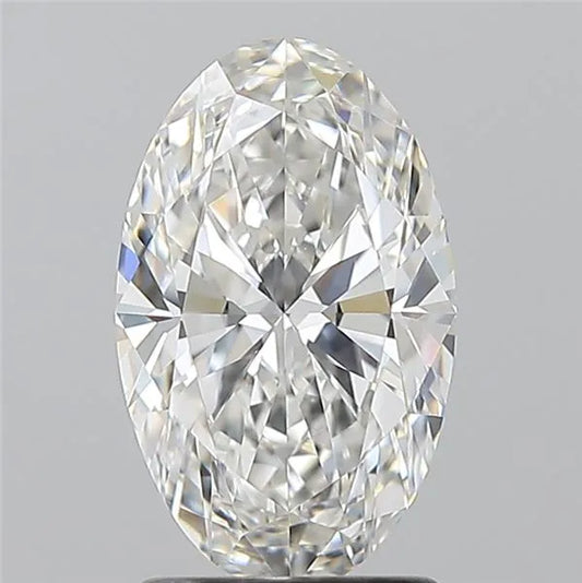 1.70ct Oval Natural Diamond (Colour F, Clarity VVS2, GIA Certified)