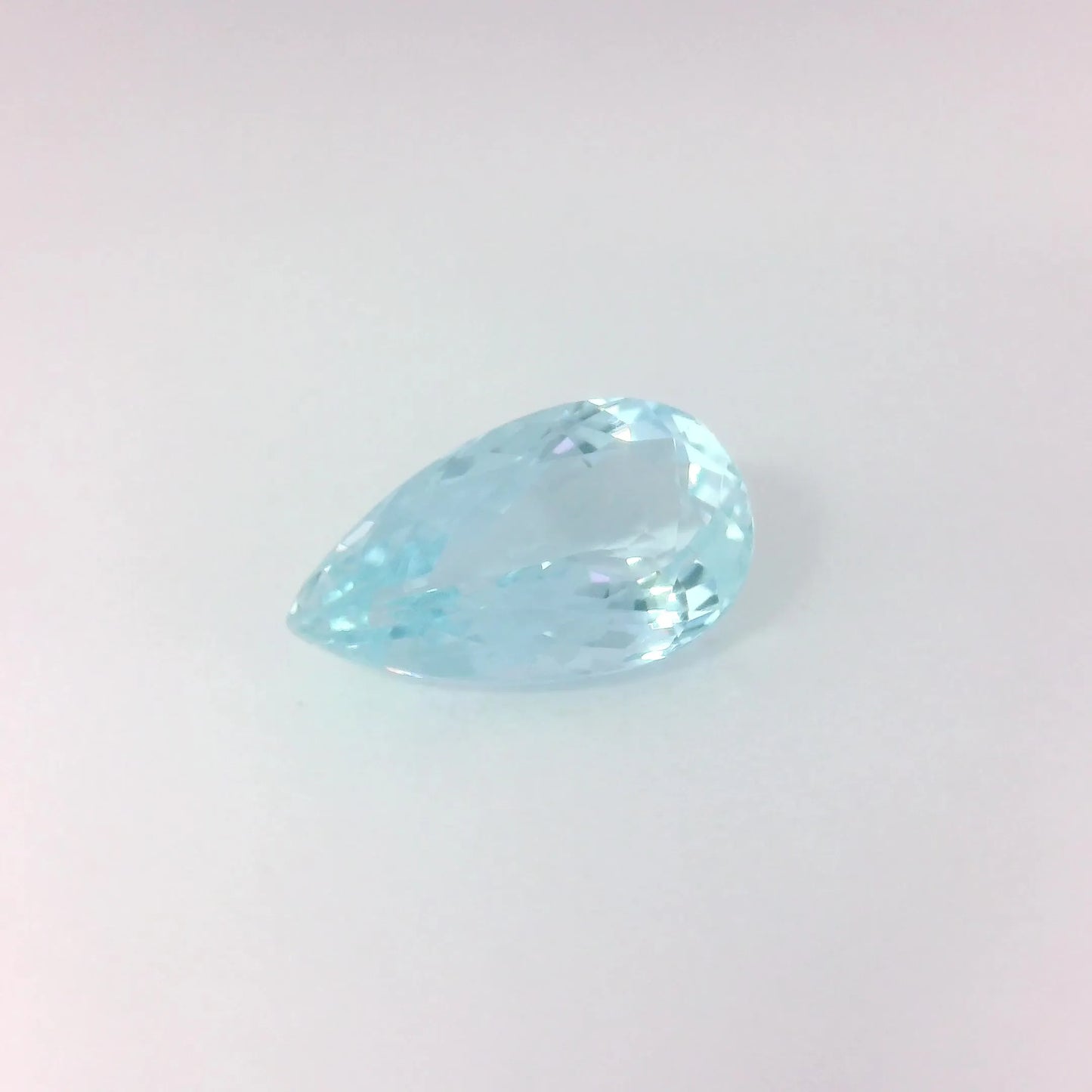 1.70ct Pear Natural Aquamarine (Colour Blue, Clarity Slightly Included, Cut Faceted)