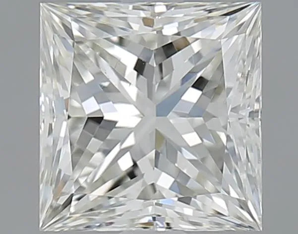 1.70ct Princess Natural Diamond (Colour H, Clarity VS2, Cut EX, IGI Certified)