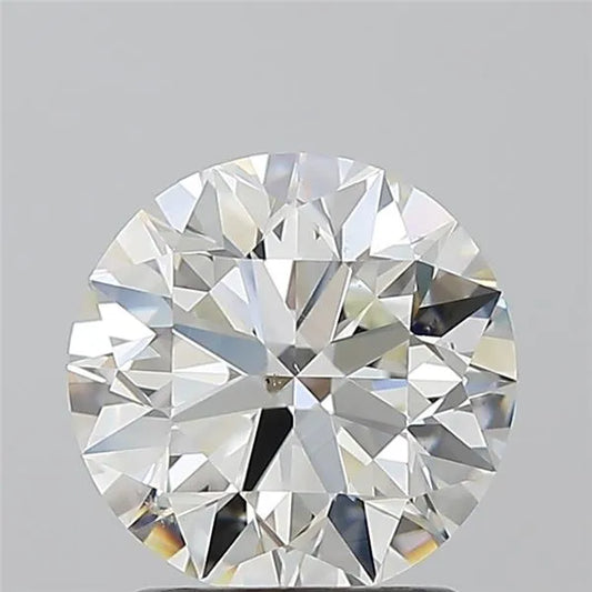 1.70ct Round Natural Diamond (Colour H, Clarity VS2, Cut EX, HRD Certified)