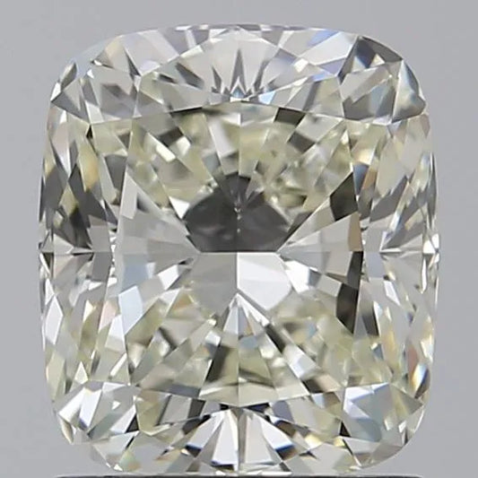 1.71ct Cushion brilliant Natural Diamond (Colour L, Clarity VVS2, GIA Certified)