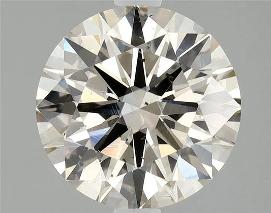 1.71ct Round Natural Diamond (Colour L, Clarity SI1, Cut EX, IGI Certified)