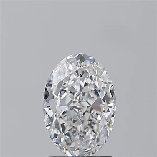 1.72ct Oval Natural Diamond (Colour D, Clarity SI1, GIA Certified)