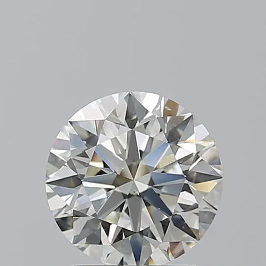 1.75ct Round Natural Diamond (Colour H, Clarity VS2, Cut EX, IGI Certified)