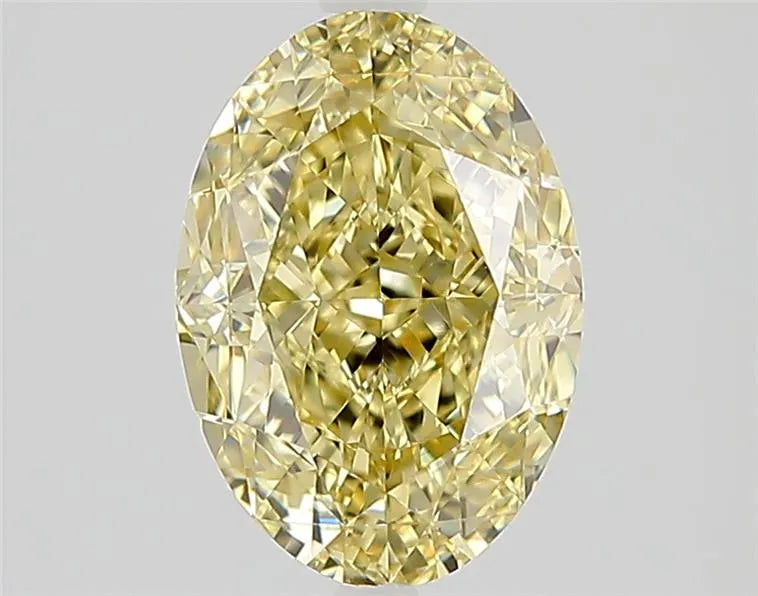 1.80ct Oval Natural Diamond (Colour Fancy Brownish Yellow, Clarity IF, Cut EX, GIA Certified)