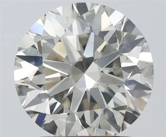 1.81ct Round Natural Diamond (Colour L, Clarity SI1, Cut EX, IGI Certified)