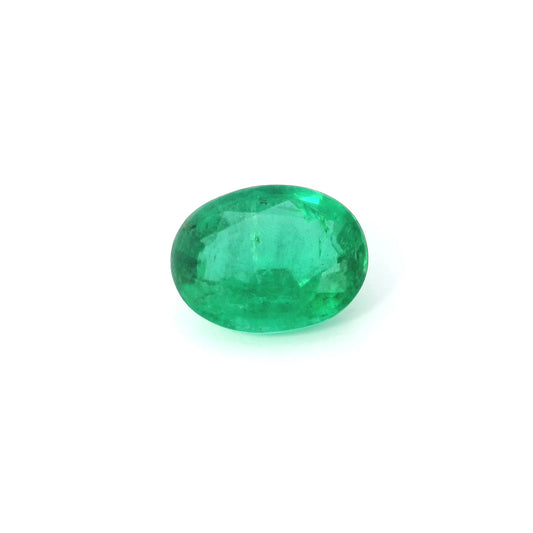 1.82ct Oval Natural Emerald (Colour Green, Clarity Moderately Included, Cut Faceted)