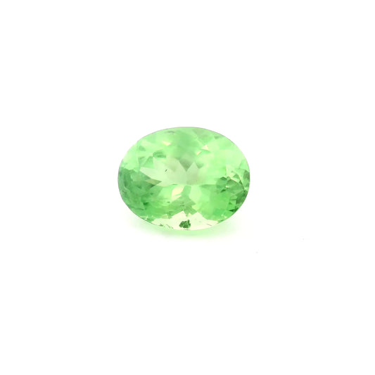 1.82ct Oval Natural Garnet (Colour Green, Clarity Slightly Included, Cut Faceted)