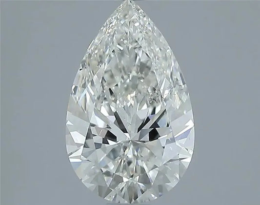 1.83ct Pear Natural Diamond (Colour H, Clarity SI1, Cut EX, IGI Certified)