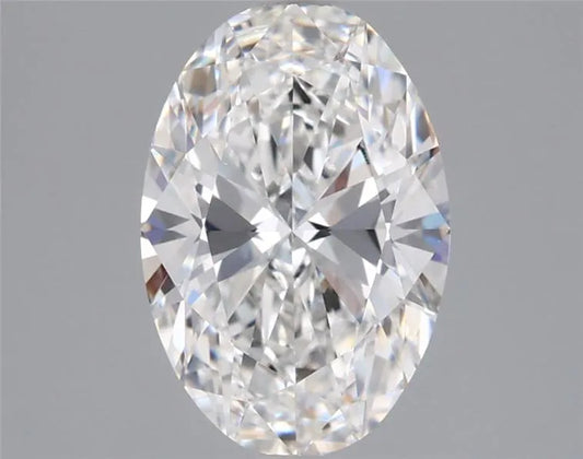 1.84ct Oval Lab Grown Diamond (Colour F, Clarity VVS1, IGI Certified)