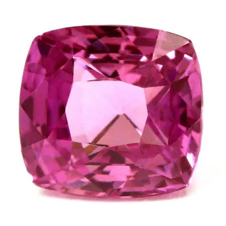 1.86ct Cushion Natural Sapphire (Colour Pink, Clarity Slightly Included, Cut Faceted)