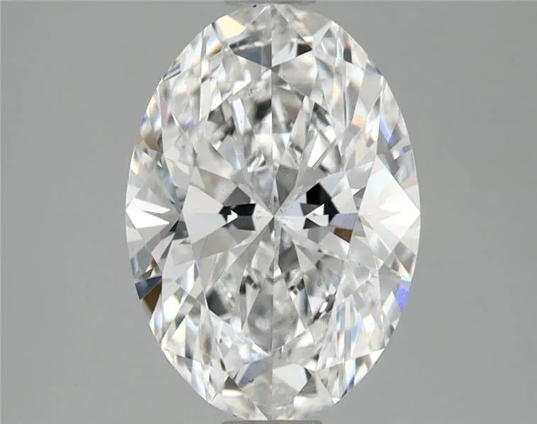 1.86ct Oval Lab Grown Diamond (Colour D, Clarity VS2, IGI Certified)