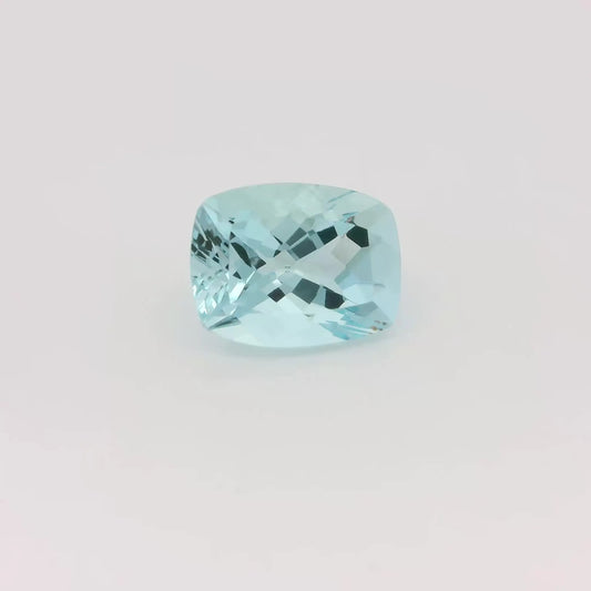 1.90ct Cushion Natural Aquamarine (Colour Blue, Clarity Eye Clean, Cut Faceted)