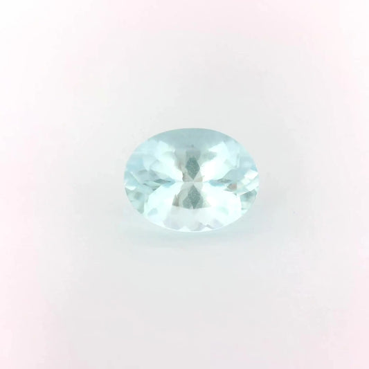 1.90ct Oval Natural Aquamarine (Colour Blue, Clarity Eye Clean, Cut Faceted)