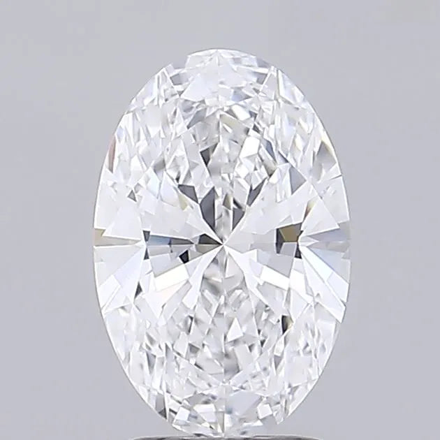 1.92ct Oval Lab Grown Diamond (Colour D, Clarity VVS2, IGI Certified)