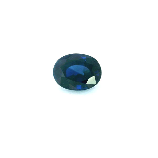 1.92ct Oval Natural Sapphire (Colour Blue, Clarity Slightly Included, Cut Faceted)