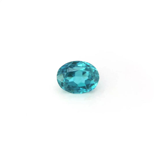 1.93ct Oval Natural Zircon (Colour Blue, Clarity Eye Clean, Cut Faceted)
