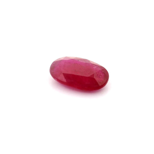 1.97ct Oval Natural Ruby (Colour Red, Clarity Moderately Included, Cut Faceted)