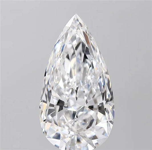 10.02ct Pear Natural Diamond (Colour D, Clarity VS2, GIA Certified)