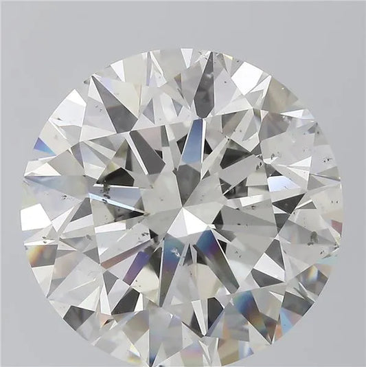 10.06ct Round Natural Diamond (Colour I, Clarity SI1, Cut EX, GIA Certified)