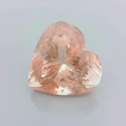 10.25ct Heart Natural Morganite (Colour Pink, Clarity Eye Clean, Cut Faceted)