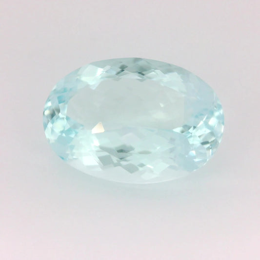 10.50ct Oval Natural Aquamarine (Colour Blue, Clarity Eye Clean, Cut Faceted)