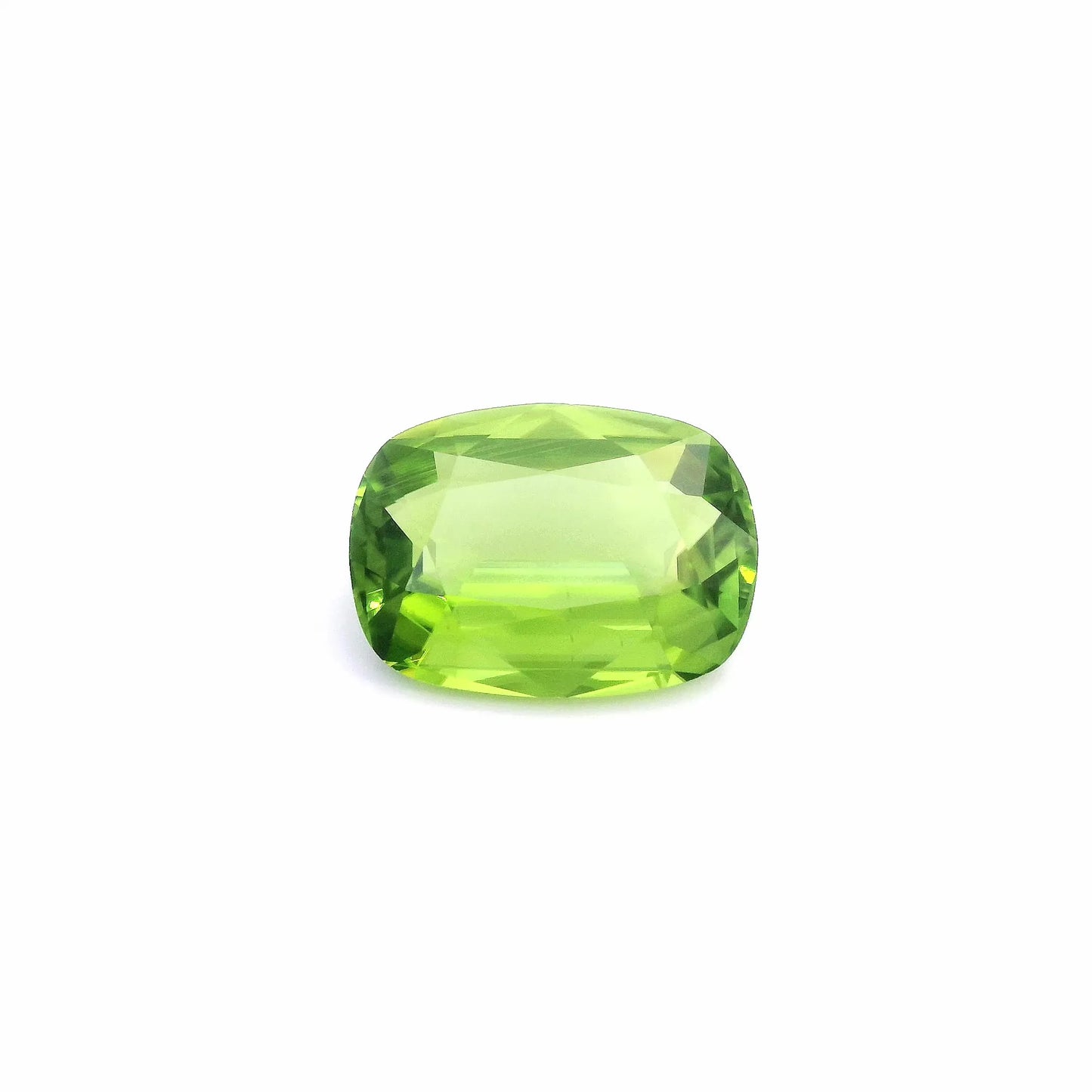 12.56ct Cushion Natural Peridot (Colour Green, Clarity Eye Clean, Cut Faceted)