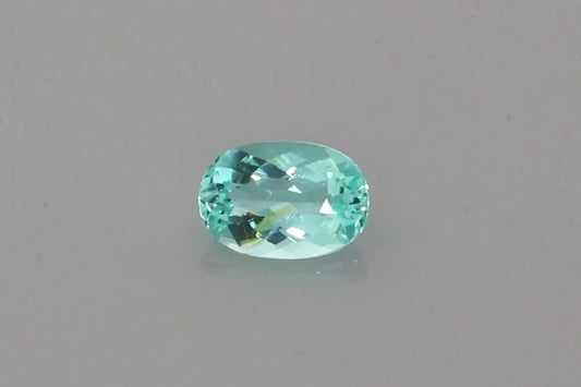 0.47ct Oval Natural Tourmaline (Colour Blue, Clarity Eye Clean, Cut Faceted)