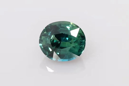 1.90ct Oval Natural Sapphire (Colour Multicolor, Clarity Slightly Included, Cut Faceted)