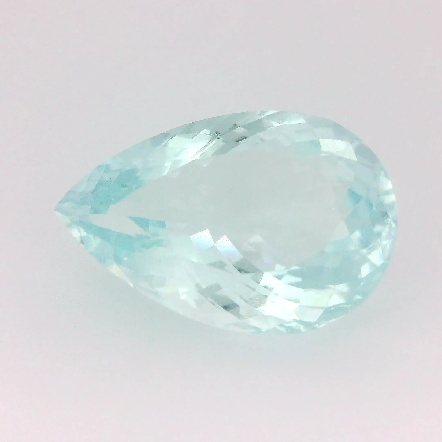 13.42ct Pear Natural Aquamarine (Colour Blue, Clarity Slightly Included, Cut Faceted)