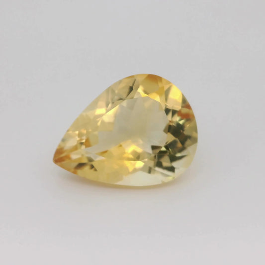 13.59ct Pear Natural Citrine (Colour Yellow, Clarity Eye Clean, Cut Faceted)