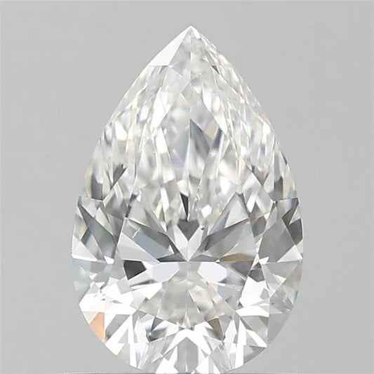 0.60ct Pear Natural Diamond (Colour E, Clarity VS2, GIA Certified)