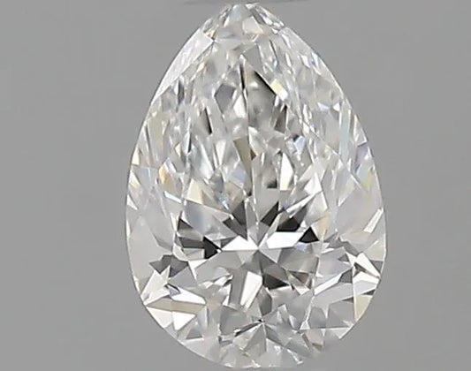 0.40ct Pear Natural Diamond (Colour E, Clarity VVS1, GIA Certified)
