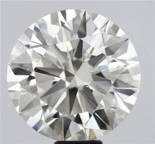 15.12ct Round Natural Diamond (Colour L, Clarity SI1, Cut EX, GIA Certified)