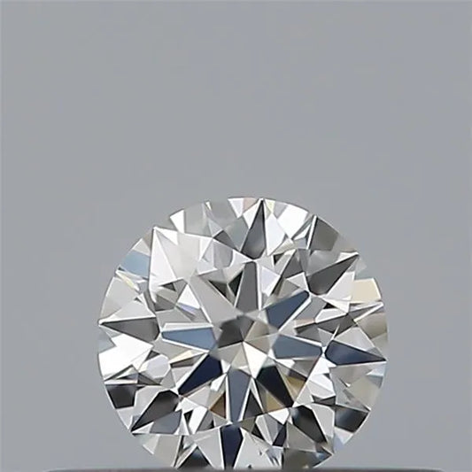 0.21ct Round Natural Diamond (Colour D, Clarity IF, Cut EX, GIA Certified)