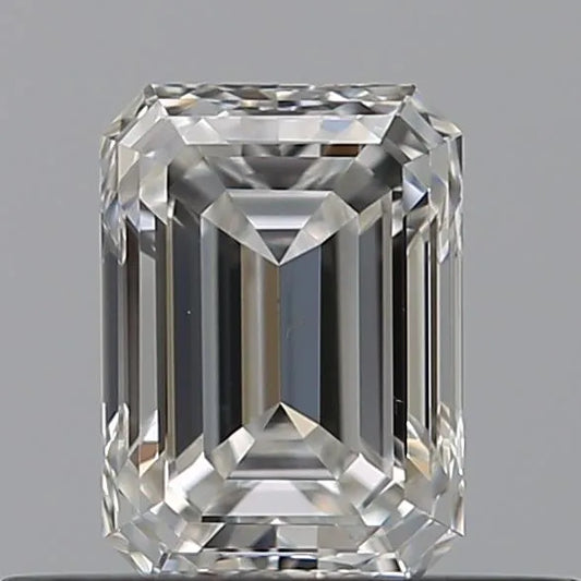 0.46ct Emerald Natural Diamond (Colour G, Clarity VS2, GIA Certified)