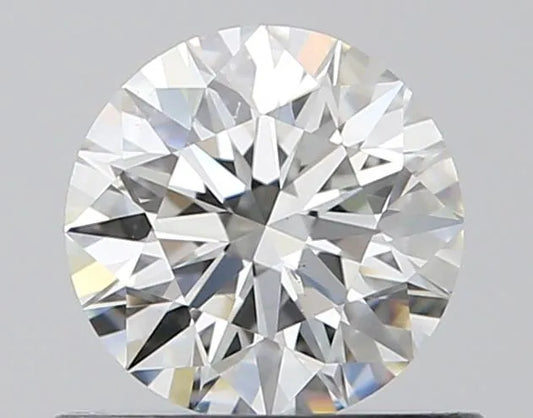 0.61ct Round Natural Diamond (Colour F, Clarity VS2, Cut EX, GIA Certified)